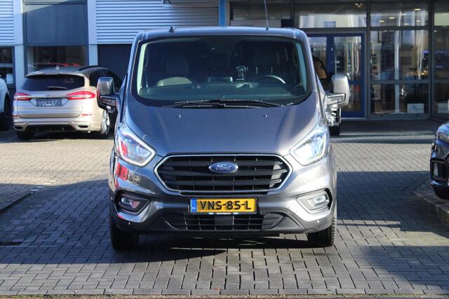 Ford TRANSIT CUSTOM 300 2.0 TDCI L2H1 Limited DC | Dubbele Cabine | Xenon | Trekhaak | Elek. Verstelbare Stoel | Winterpack |