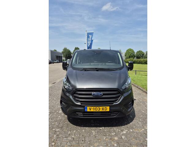 Ford TRANSIT CUSTOM 130pk L2H1 DC L+R schuifdeur Camera Trekhaak lmv sidebars pdc
