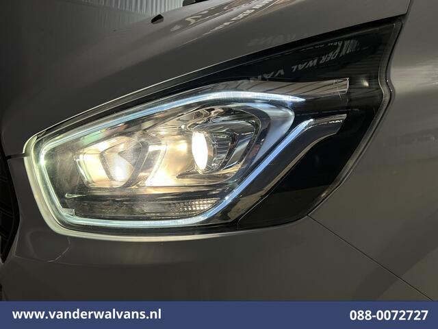 Ford TRANSIT CUSTOM 2.0 TDCI L2H1 Euro6 Airco | Camera | Navigatie | LED | Android Auto | Cruisecontrol | Stoelverwarming 2800kg trekvermogen, Verwarmde voorruit, Parkeersensoren, Bijrijdersbank