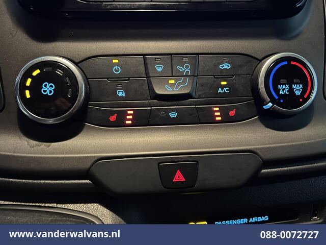 Ford TRANSIT CUSTOM 2.0 TDCI L2H1 Euro6 Airco | Camera | Navigatie | LED | Android Auto | Cruisecontrol | Stoelverwarming 2800kg trekvermogen, Verwarmde voorruit, Parkeersensoren, Bijrijdersbank