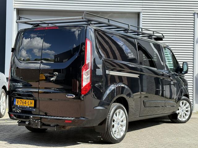 Ford TRANSIT CUSTOM 290 2.0 TDCI L2H1 Limited DC | Dubbele schuifdeur | Trekhaak | Roofrack