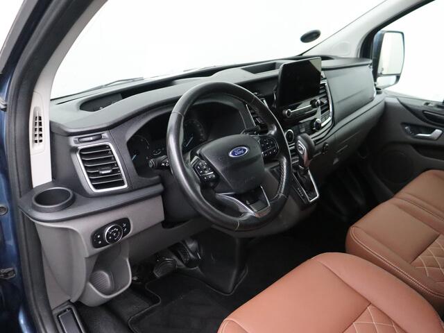Ford TRANSIT CUSTOM 2.0TDCi 170PK Automaat Limited | Leder | LMV ¤ 1800,-- meerprijs | Navigatie | Camera | Airco | Cruise | Trekhaak