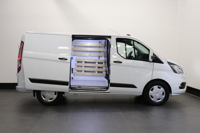Ford TRANSIT CUSTOM 340 1.0 125PK EcoBoost Hybride Benzine Automaat - Airco - Navi - Cruise - ¤ 21.900,- Excl.