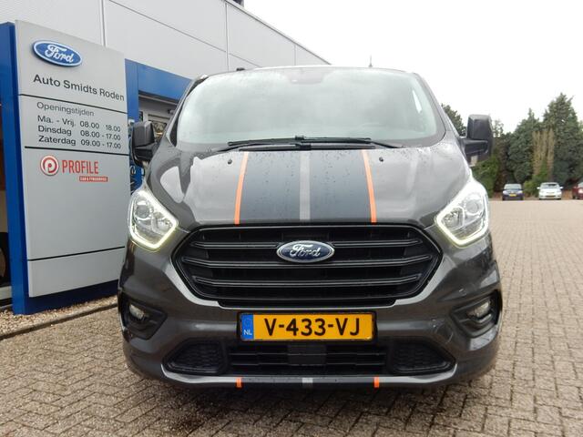 Ford TRANSIT CUSTOM 310 170PK 2.0 TDCI L1H1 Sport | Achterspoiler | Half leder | Trekhaak | Navigatie | super netjes |