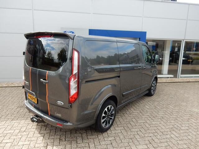 Ford TRANSIT CUSTOM 310 170PK 2.0 TDCI L1H1 Sport | Achterspoiler | Half leder | Trekhaak | Navigatie | super netjes |