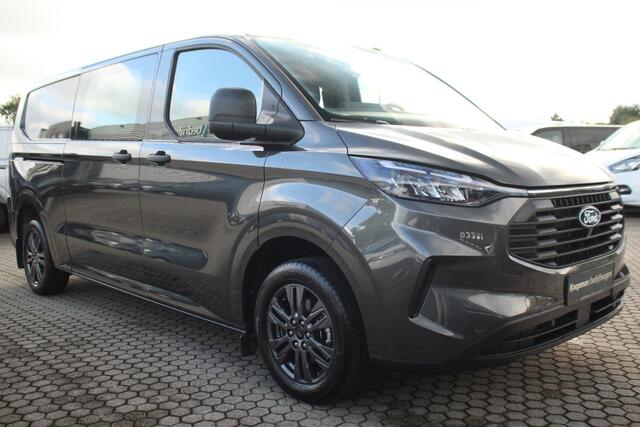 Ford TRANSIT CUSTOM 320 2.0TDCI 136pk L2H1 Trend DC | L+R Zijdeur | Keyless | Carplay/Android | Lease 717,- p/m