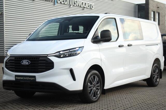 Ford TRANSIT CUSTOM 320 2.0TDCI 136pk L2H1 Trend DC | L+R Zijdeur | Keyless | Carplay/Android | Lease 699,- p/m