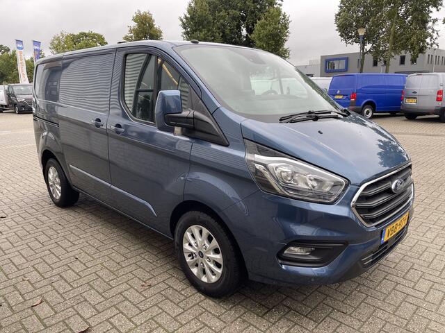 Ford TRANSIT CUSTOM 280 2.0 TDCI 130pk automaat L1H1 Limited / vaste prijs rijklaar ¤ 17.950 ex btw / lease vanaf ¤ 302 / airco / cruise / navi / camera / stoelverwarming / trekhaak !