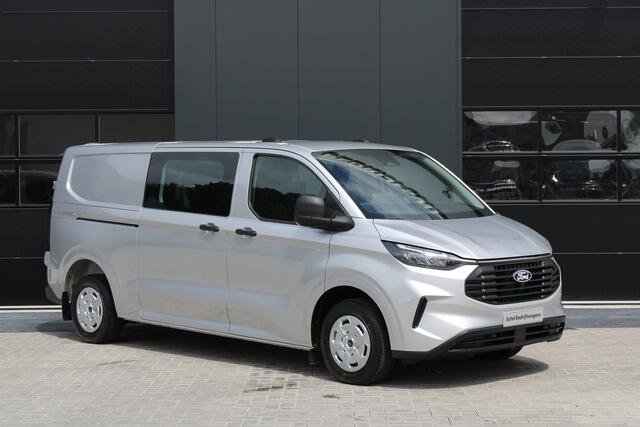 Ford TRANSIT CUSTOM 320 2.0 TDCI L2H1 Trend DC 136pk - 5 zits - Elek Trekhaak - LED - Stoelverwarming - Carplay/Android - Rijklaar