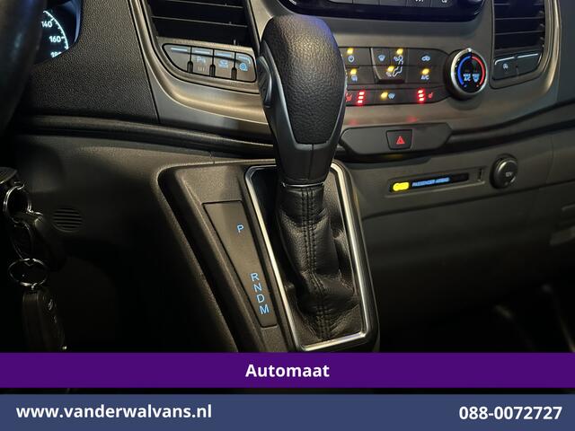 Ford TRANSIT CUSTOM 2.0 TDCI 130pk Automaat L1H1 Euro6 Airco | 2x zijdeur | LED | Camera | Navigatie | Apple Carplay Android Auto, Cruisecontrol, Stoelverwarming, Verwarmde voorruit, Parkeersensoren, Bijrijdersbank