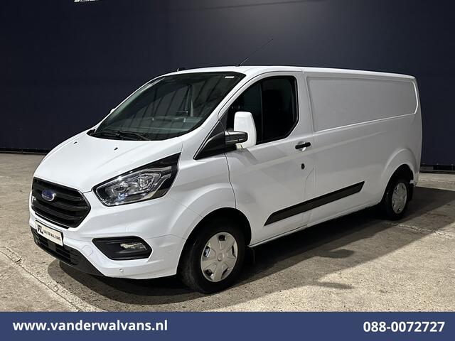 Ford TRANSIT CUSTOM 2.0 TDCI 131pk L2H1 Euro6 Airco | Apple Carplay | Android Auto | LED | Cruisecontrol Stoelverwarming, Verwarmde voorruit, Parkeersensoren, Bijrijdersbank, 2800kg trekvermogen