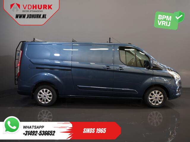 Ford TRANSIT CUSTOM 320 2.0 TDCI 170 pk Aut. L2 Trend BPM VRIJ! Carplay/ Stoelverw./ Camera/ PDC/ LMV/ Dakdragers/ Trekhaak