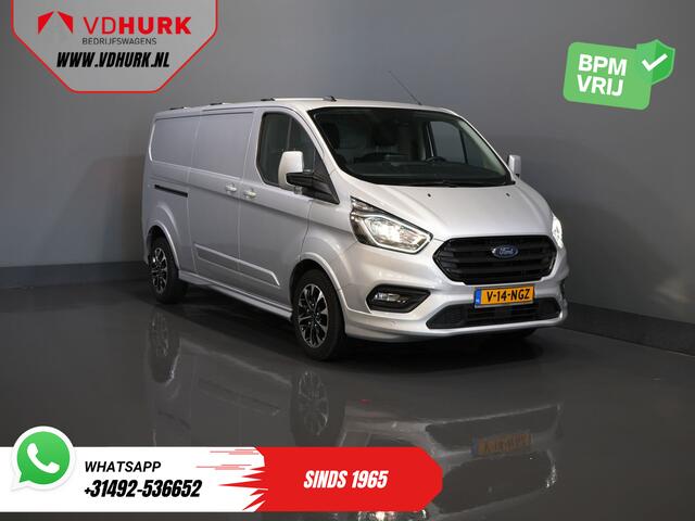 Ford TRANSIT CUSTOM 320 2.0 TDCI 170 pk L2 Aut. Limited BPM VRIJ! 2xSchuifdeur/ Stoelverw./ Carplay/ Camera/ LMV/ Trekhaak
