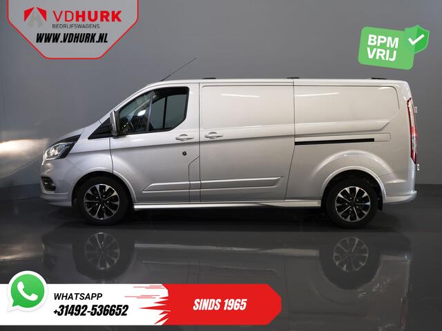 Ford TRANSIT CUSTOM 320 2.0 TDCI 170 pk L2 Aut. Limited BPM VRIJ! 2xSchuifdeur/ Stoelverw./ Carplay/ Camera/ LMV/ Trekhaak