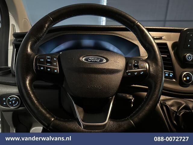 Ford TRANSIT CUSTOM 2.0 TDCI L1H1 Euro6 Airco | Camera | LED | Cruisecontrol | Parkeersensoren Bijrijdersbank, 2500kg trekvermogen