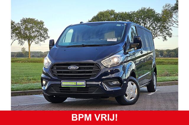 Ford TRANSIT CUSTOM 300 2.0 TDCI L2H1 Trend Navi Trekhaak Airco Euro6 105Pk Pdc 3-Zits OH-Historie 1e Eigenaar!