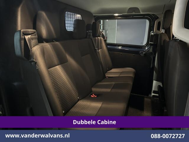 Ford TRANSIT CUSTOM 2.0 TDCI 131pk L2H1 Dubbele Cabine Euro6 Airco | 2x zijdeur | Navigatie Apple Carplay, Android Auto, LED, Cruisecontrol, Parkeersensoren, Stoelverwarming, 5-Zits