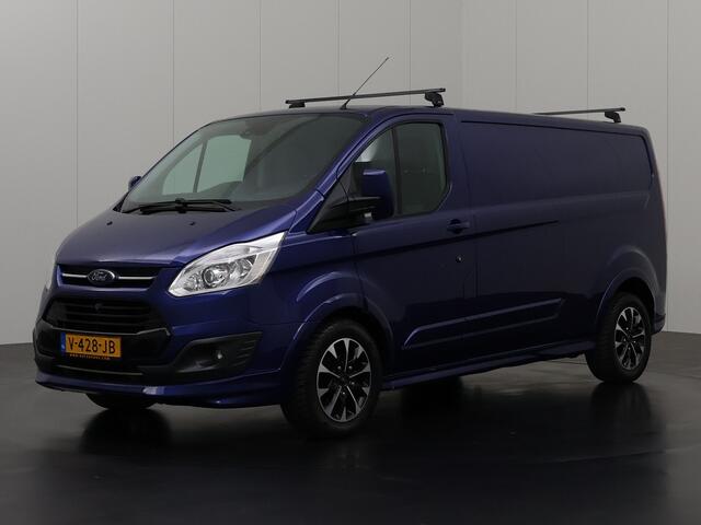 Ford TRANSIT CUSTOM 2.0TDCI 170PK Automaat Lang Sport | Leder | Navigatie | Camera | Airco | Cruise | Trekhaak | Betimmering