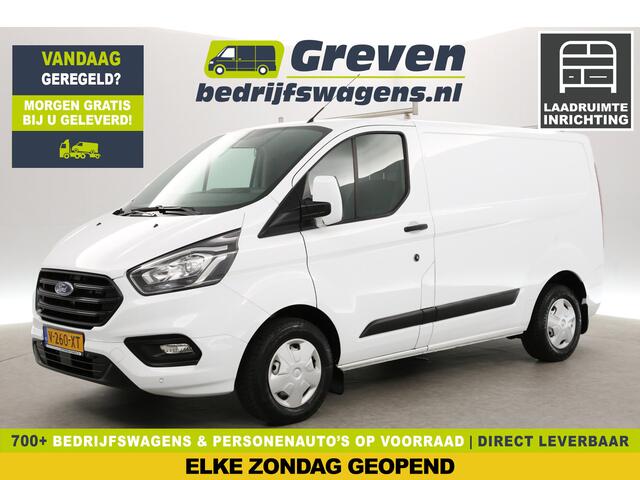 Ford TRANSIT CUSTOM 280 2.0 TDCI L1H1 | Airco | Cruise | 3-Zits | Kasten | Parkeersens. | Trekhaak