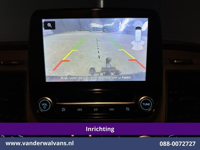 Ford TRANSIT CUSTOM 2.0 TDCI L1H1 Inrichting Euro6 Airco | Camera | LED | Apple Carplay | Android Auto | Cruisecontrol 2500kg trekhaak, Verwarmde voorruit, Parkeersensoren, Bijrijdersbank