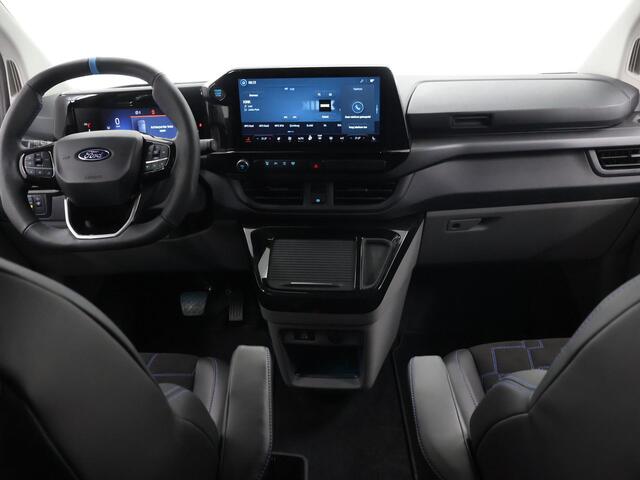 Ford TRANSIT CUSTOM 320 2.0 TDCI | MS-RT | DUBBEL CABINE | 170 PK AWD | 2X ZIJSCHUIFDEUR | NAVIGATIE | CAMERA | CRUISE CONTROL | CLIMATE CONTROL | KUIP STOELEN | 19" LM WIELEN | NL AUTO | BOM VOL