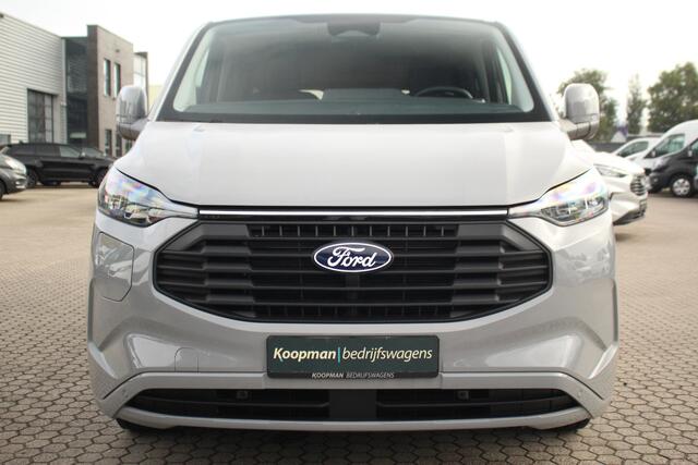 Ford TRANSIT CUSTOM 2.5 PHEV 233pk L2H1 Limited | ZERO emissie-proof | 8-Persoons | Incl BPM | Stuur + Stoelverwarming | Keyless | Lease 878,- p/m