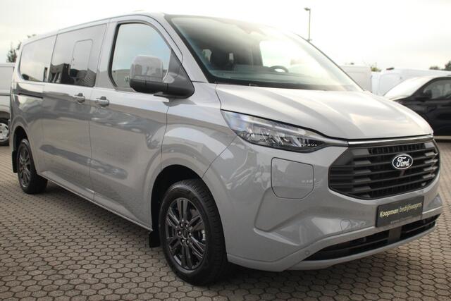 Ford TRANSIT CUSTOM 2.5 PHEV 233pk L2H1 Limited | ZERO emissie-proof | 8-Persoons | Incl BPM | Stuur + Stoelverwarming | Keyless | Lease 878,- p/m