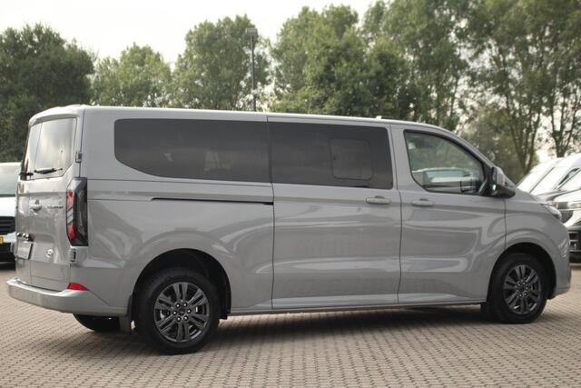 Ford TRANSIT CUSTOM 2.5 PHEV 233pk L2H1 Limited | ZERO emissie-proof | 8-Persoons | Incl BPM | Stuur + Stoelverwarming | Keyless | Lease 878,- p/m
