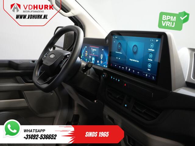 Ford TRANSIT CUSTOM E-Transit 320 Trend 65 kWh 328 km WLTP LED/ Snellader/ Standkachel/ Stoelverw./ Carplay/ Climate/ Camera/ PDC/ Cruise