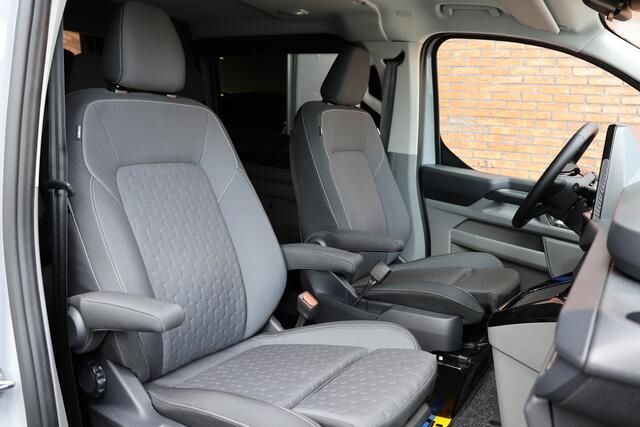 Ford TRANSIT CUSTOM 320 2.0 TDCI 170PK L2H1 DC LIMITED | 360 Camera | ACC | Blind Spot | Navigatie | Camera | CarPlay | Lane Assist | Elek. Trekhaak | 5-Zitter | Dubbel Cabine | MODELJAAR 2025 | BPM VRIJ | Verlengde fabrieksgarantie tot 12-2029 | Dubbel Cabine