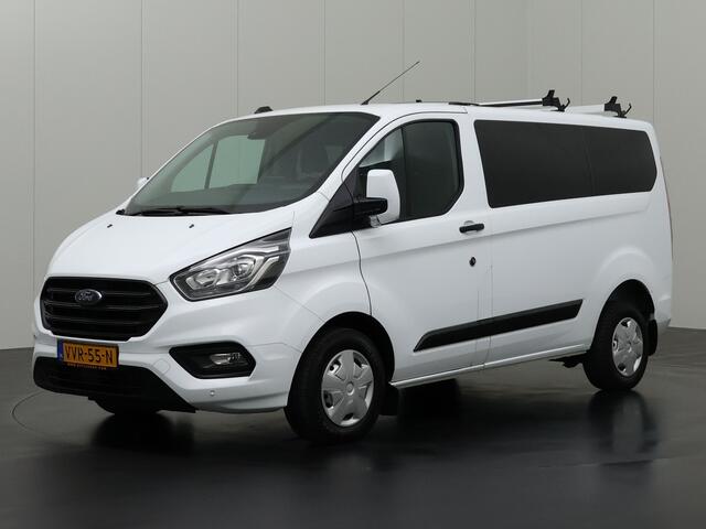 Ford TRANSIT CUSTOM 2.0TDCI 130PK Dubbele Cabine | Navigatie | Camera | 6-Peroons | Trekhaak | Dakdragers