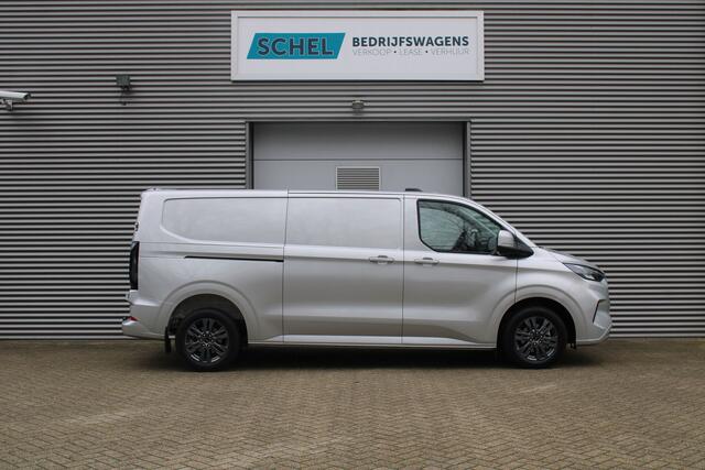 Ford TRANSIT CUSTOM 320 2.0 TDCI L2H1 Limited 170pk - 1+1 Stoelopstelling - 2x Schuifdeur - Adaptive Cruise - Verwarmd stuur - Blind spot - Navigatie - Camera - Draadloos laden - Rijklaar