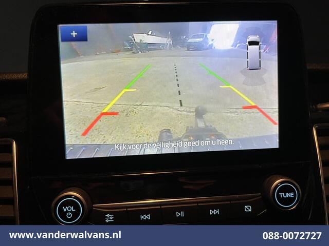 Ford TRANSIT CUSTOM 2.0 TDCI 170pk L2H1 Euro6 Airco | 2x zijdeur | Camera | Navigatie | Apple Carplay | LED | 2800kg Trekhaak Cruisecontrol, Stoelverwarming, Verwarmde voorruit, Parkeersensoren, Bijrijdersbank