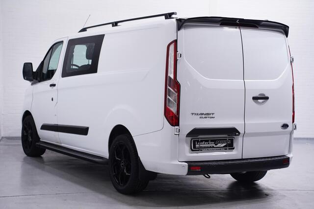 Ford TRANSIT CUSTOM 2.0 TDCi 130 pk Dubbel Cabine Edition Navi Camera, RAPTOR Grille, 18" LMV, Treeplanken, Spoiler Pack, 6-Zits