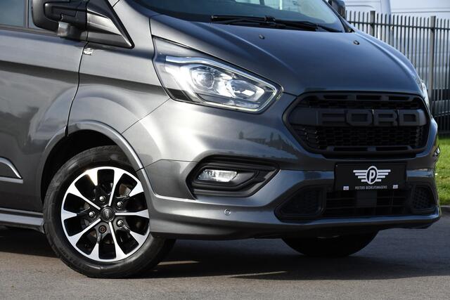 Ford TRANSIT CUSTOM 2.0 TDCI L1H1 Sport DC Camera, Cruise, Carplay, 170pk, Automaat, Leder, Trekhaak, Stoelverwarming, NAVI, Uniek!