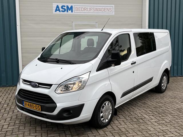 Ford TRANSIT CUSTOM 290 2.2 101Pk TDCI L2H1 Trend DC / Cruise / Airco / Navi / Trekhaak / Apk t/m 29-04-2026