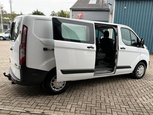Ford TRANSIT CUSTOM 290 2.2 101Pk TDCI L2H1 Trend DC / Cruise / Airco / Navi / Trekhaak / Apk t/m 29-04-2026