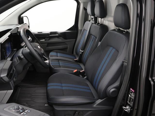 Ford TRANSIT CUSTOM 300 2.0 TDCI 170 PK L2 H1 SPORT | Aut. | AUTOMAAT | 2X ZIJSCHUIFDEUR | BLIND SPOT | STOELVERWARMING | STUURWIELVERWARMING | KEYLESS GO | ADAPTIEVE CRUISE CONTROL | 19" VELGEN | NAVIGATIE | CARPLAY | ANDROID AUTO | NIEUW