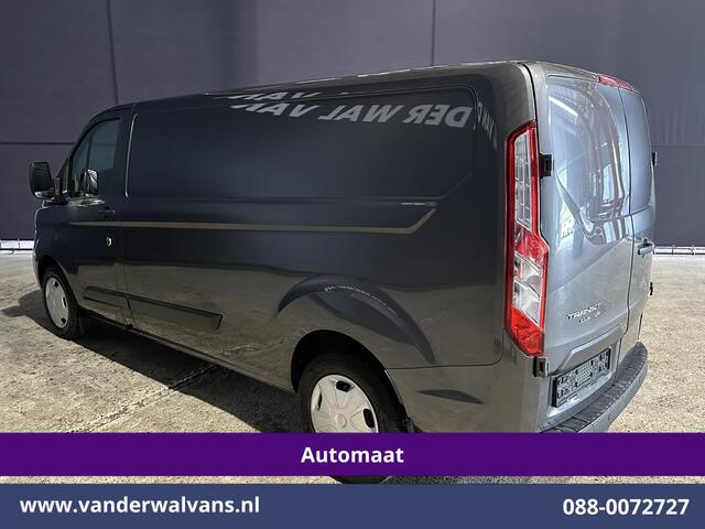 Ford TRANSIT CUSTOM 2.0 TDCI 131pk Automaat L2H1 Euro6 Airco | Apple Carplay | Cruisecontrol | LED | Cruisecontrol Android Auto, Verwarmde voorruit, Parkeersensoren, Bijrijdersbank