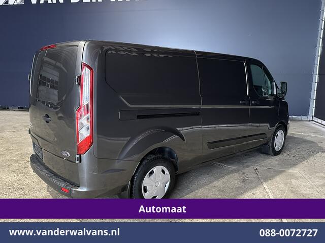 Ford TRANSIT CUSTOM 2.0 TDCI 131pk Automaat L2H1 Euro6 Airco | Apple Carplay | Cruisecontrol | LED | Cruisecontrol Android Auto, Verwarmde voorruit, Parkeersensoren, Bijrijdersbank