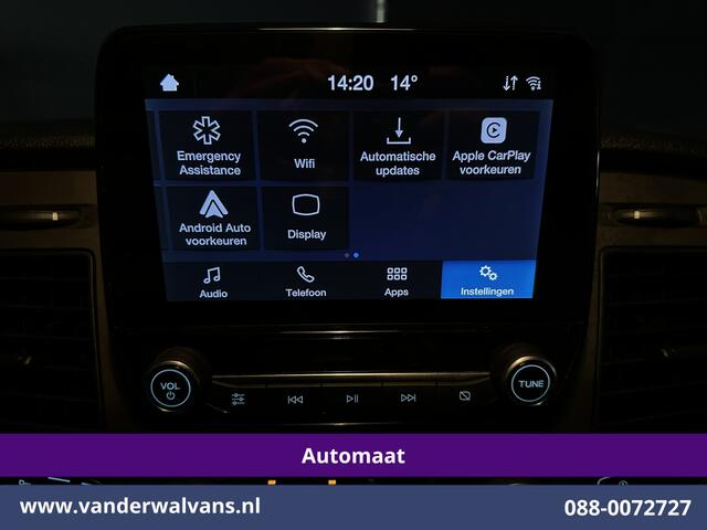 Ford TRANSIT CUSTOM 2.0 TDCI 131pk Automaat L2H1 Euro6 Airco | Apple Carplay | LED | Cruisecontrol Verwarmde voorruit, Parkeersensoren, Bijrijdersbank