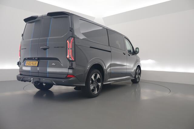 Ford TRANSIT CUSTOM 320 2.5 PHEV L2H1 Sport Dubb. Cab. | 2x Schuifdeur | Elek. Trekhaak | Stoel- Stuurverw. | Camera |
