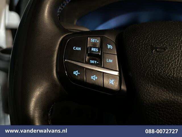 Ford TRANSIT CUSTOM 2.0 TDCI 130pk L2H1 Euro6 Airco | Camera | Apple Carplay | Android Auto | LED | Cruisecontrol 2800kg Trekhaak, Verwarmde voorruit, Stoelverwarming, Parkeersensoren