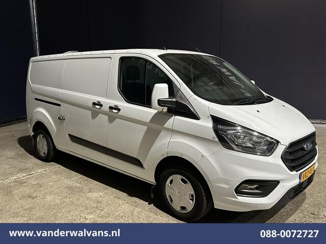 Ford TRANSIT CUSTOM 2.0 TDCI 130pk L2H1 Euro6 Airco | Camera | Apple Carplay | Android Auto | LED | Cruisecontrol 2800kg Trekhaak, Verwarmde voorruit, Stoelverwarming, Parkeersensoren