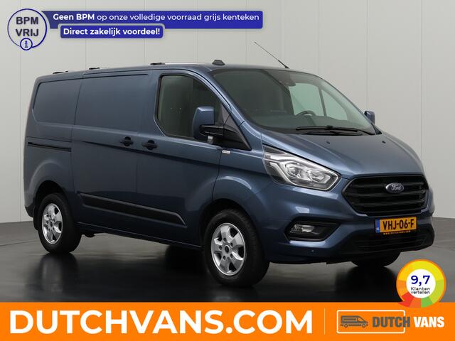 Ford TRANSIT CUSTOM 2.0TDCI 130PK | Dakdraagsysteem | Multimedia | Camera | Airco | 3-Persoons | Trekhaak