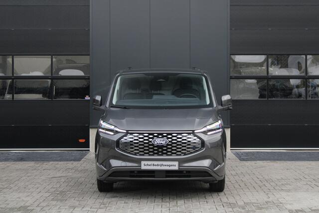 Ford TRANSIT CUSTOM E-Transit 340 L2H1 Limited 65 kWh 218pk - 2x Schuif - LED - 360 Camera - B&O - ACC - Navi - Stoel/Stuurverwarming - Rijklaar