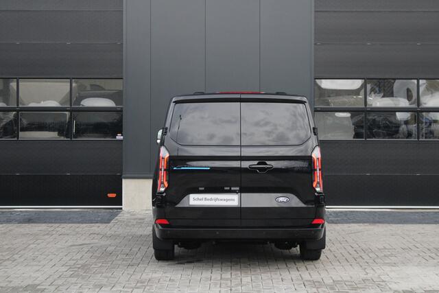 Ford TRANSIT CUSTOM E-Transit 340 L2H1 Limited 65 kWh 218pk - 2x Schuif - LED - 360 Camera - B&O - ACC - Navi - Stoel/Stuurverwarming - Rijklaar