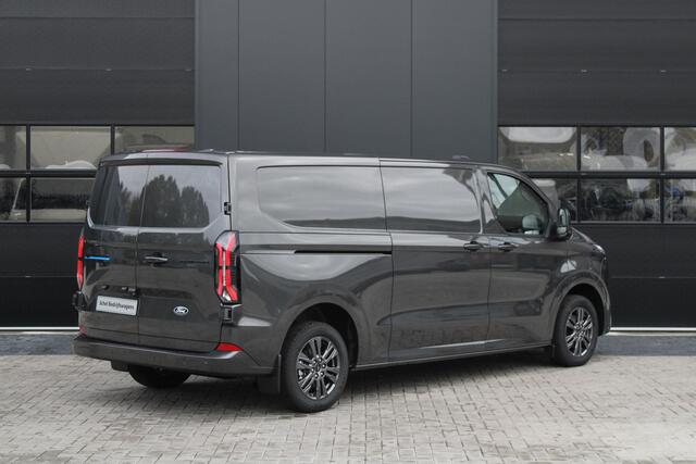 Ford TRANSIT CUSTOM E-Transit 340 L2H1 Limited 65 kWh 218pk - 2x Schuif - LED - 360 Camera - B&O - ACC - Navi - Stoel/Stuurverwarming - Rijklaar