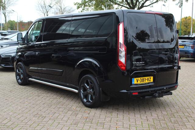 Ford TRANSIT CUSTOM 300 2.0 TDCI L2H1 Limited / Trekhaak / Camera / Leder / 2x Zijschuifdeur / Xenon / Dodehoek / 16'' / Navigatie / Dodehoek / Cruise Control