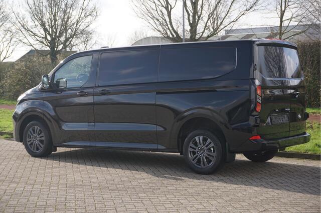 Ford TRANSIT CUSTOM 320L 170PK Aut. Limited BPM VRIJ!! 13" Navi, Adap. Cruise, Camera, 17" LM, LED, 2x Schuifdeur!! NR. 277